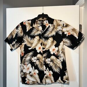 ROYAL CREATIONS Vintage Cotton Hawaiian Short‎ Sleeve Shirt Sz Small